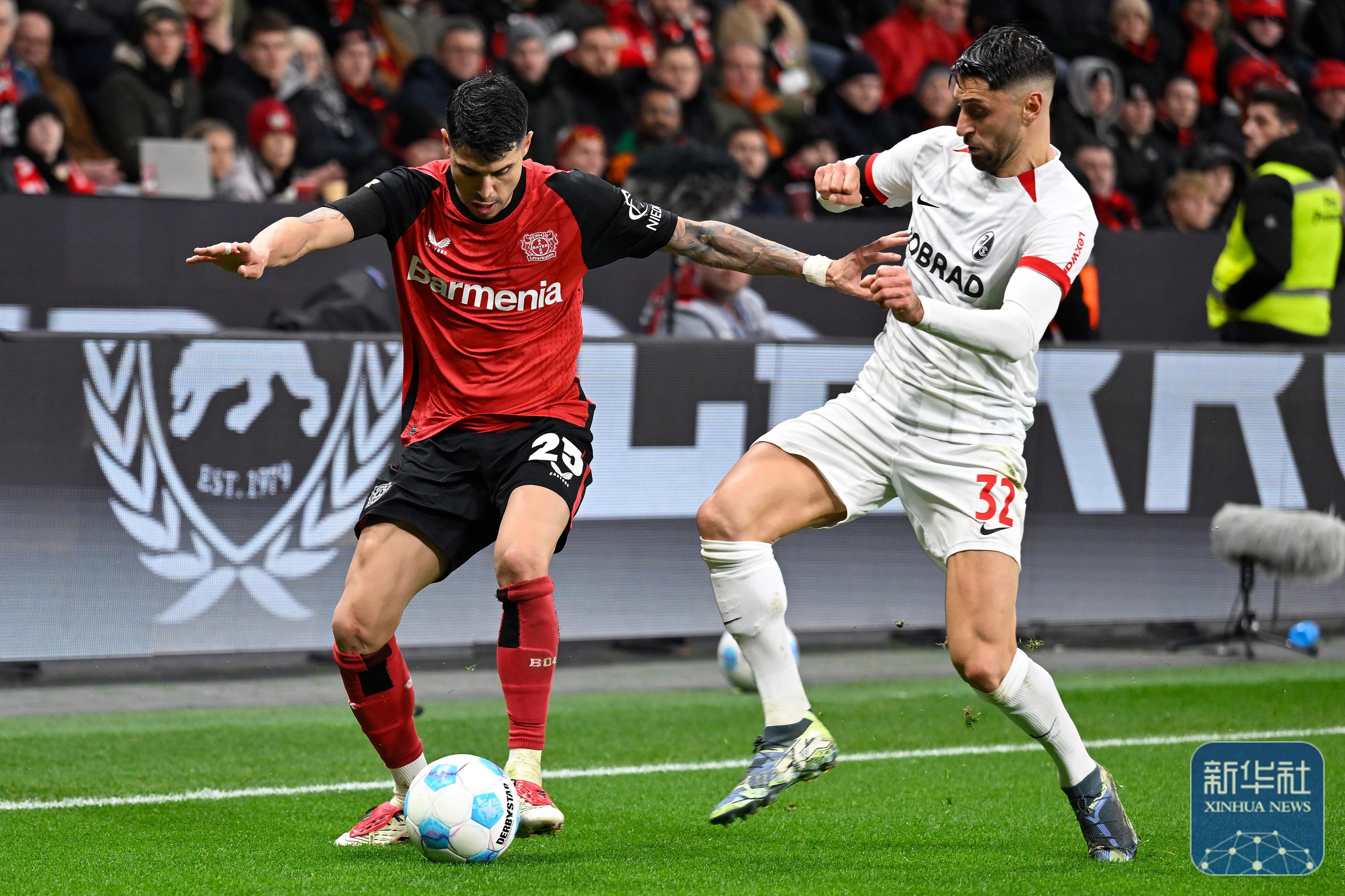 勒沃库森在艰难比赛中迎来惊险胜利