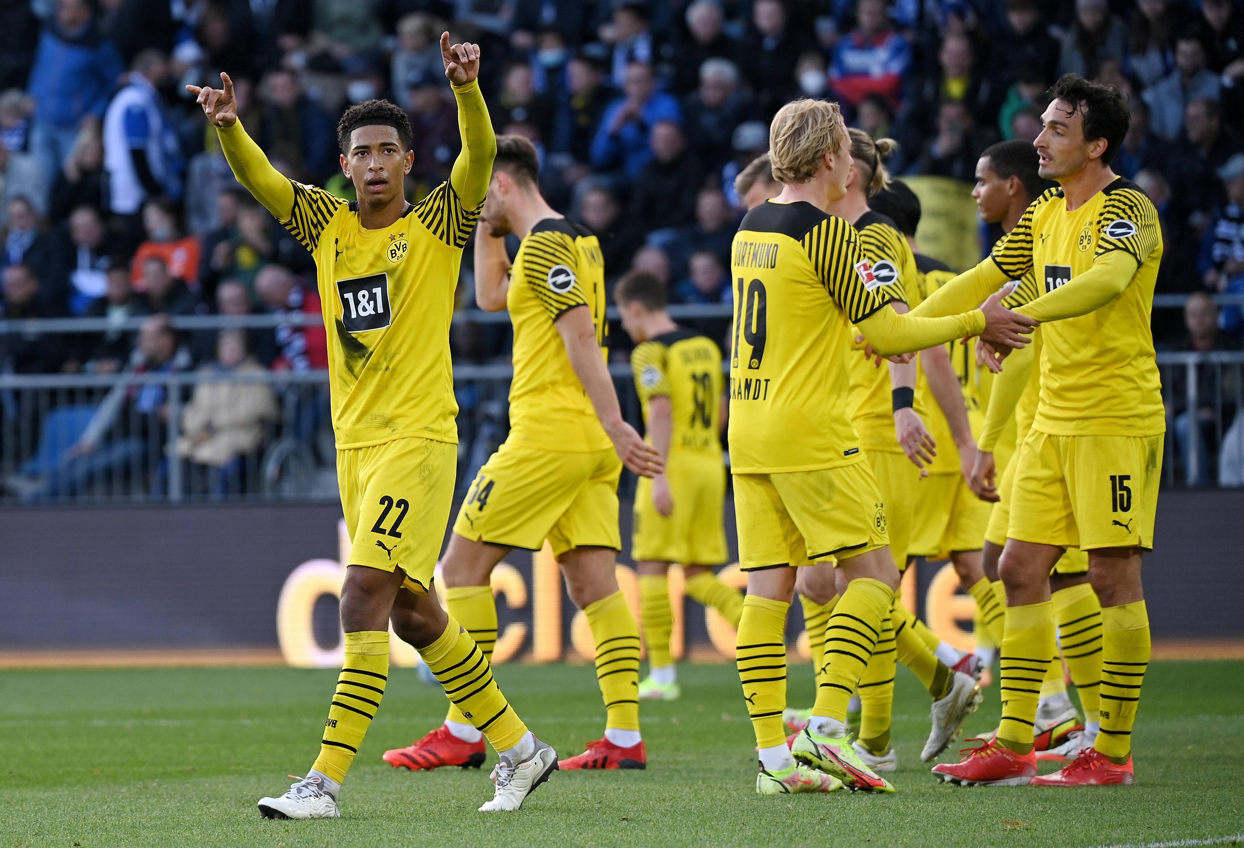 多特蒙德主场战平门兴格拉德巴赫，难分胜负