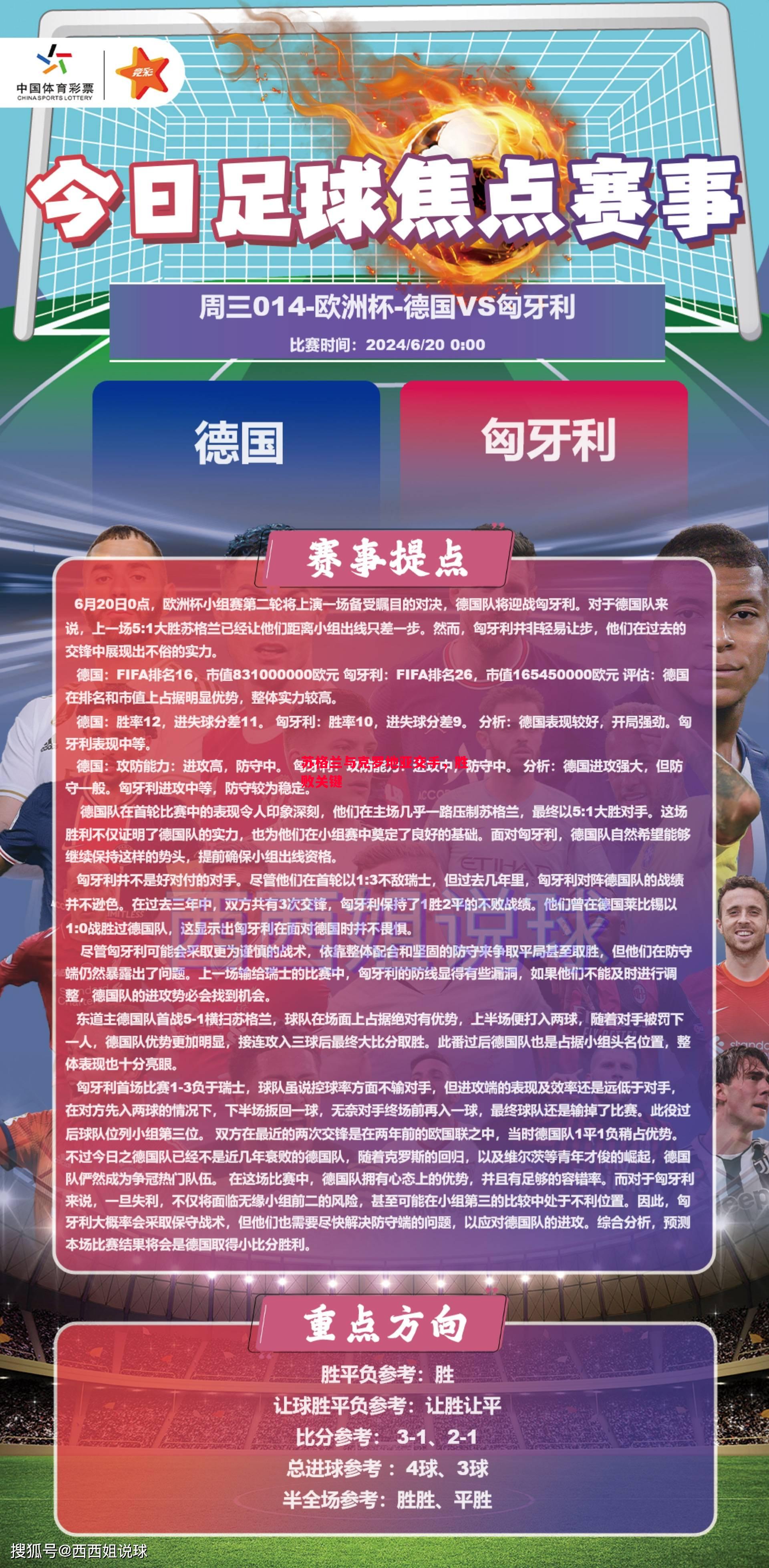 悟空体育-苏格兰与克罗地亚交手，胜败关键