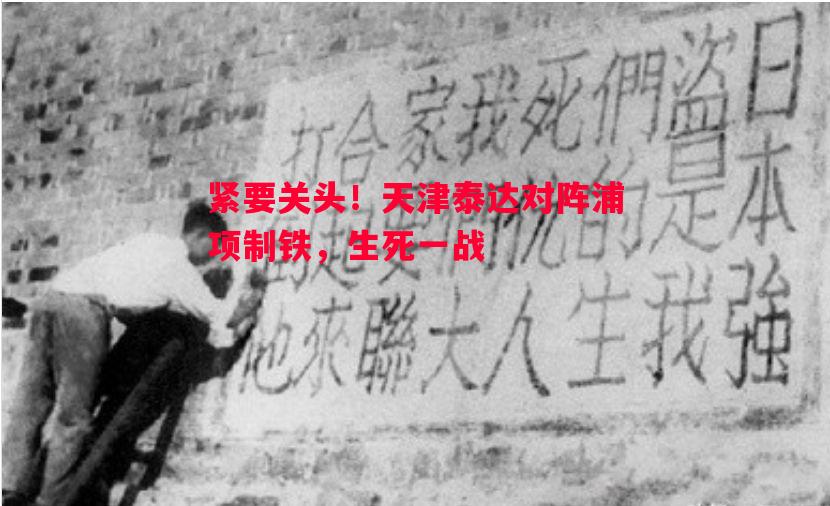 悟空体育官方网站-紧要关头！天津泰达对阵浦项制铁，生死一战