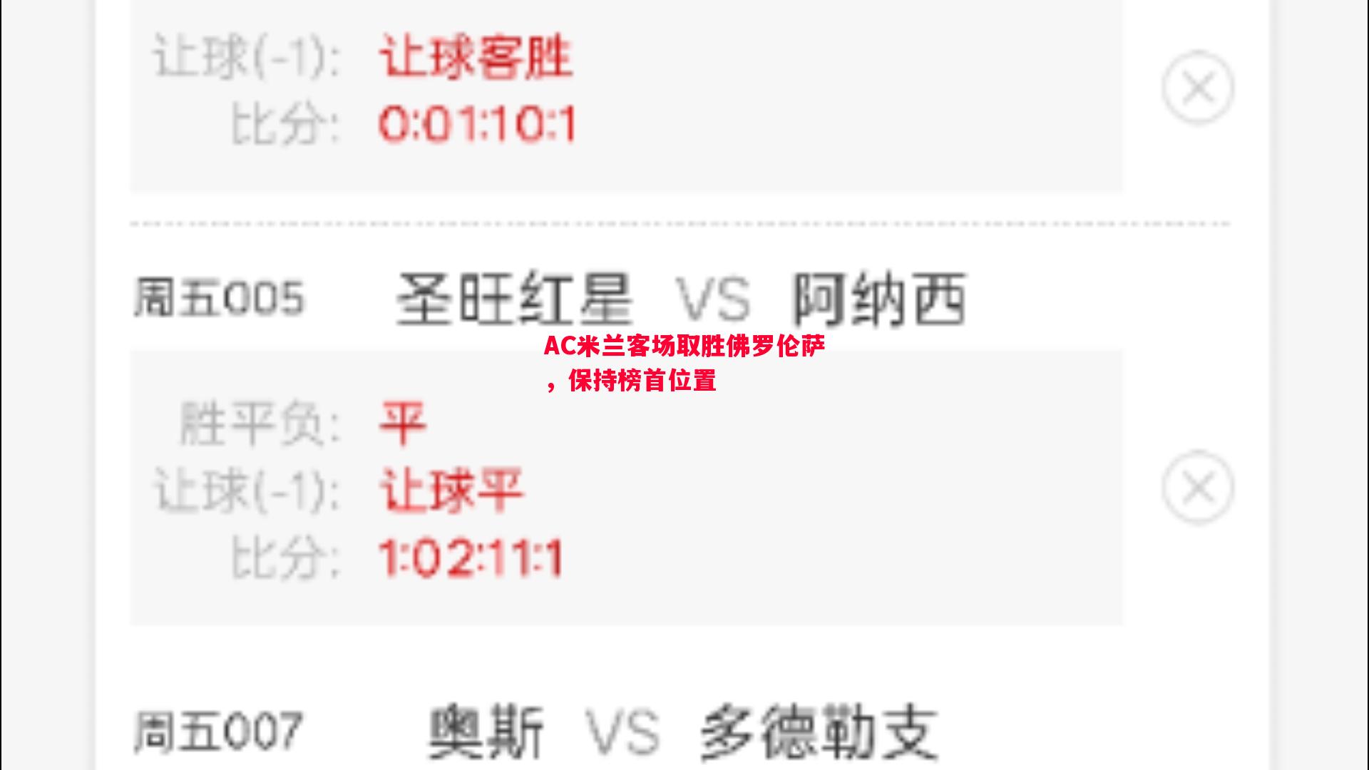 悟空体育官网-AC米兰客场取胜佛罗伦萨，保持榜首位置