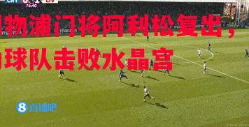 悟空体育官方网站-利物浦门将阿利松复出，帮助球队击败水晶宫