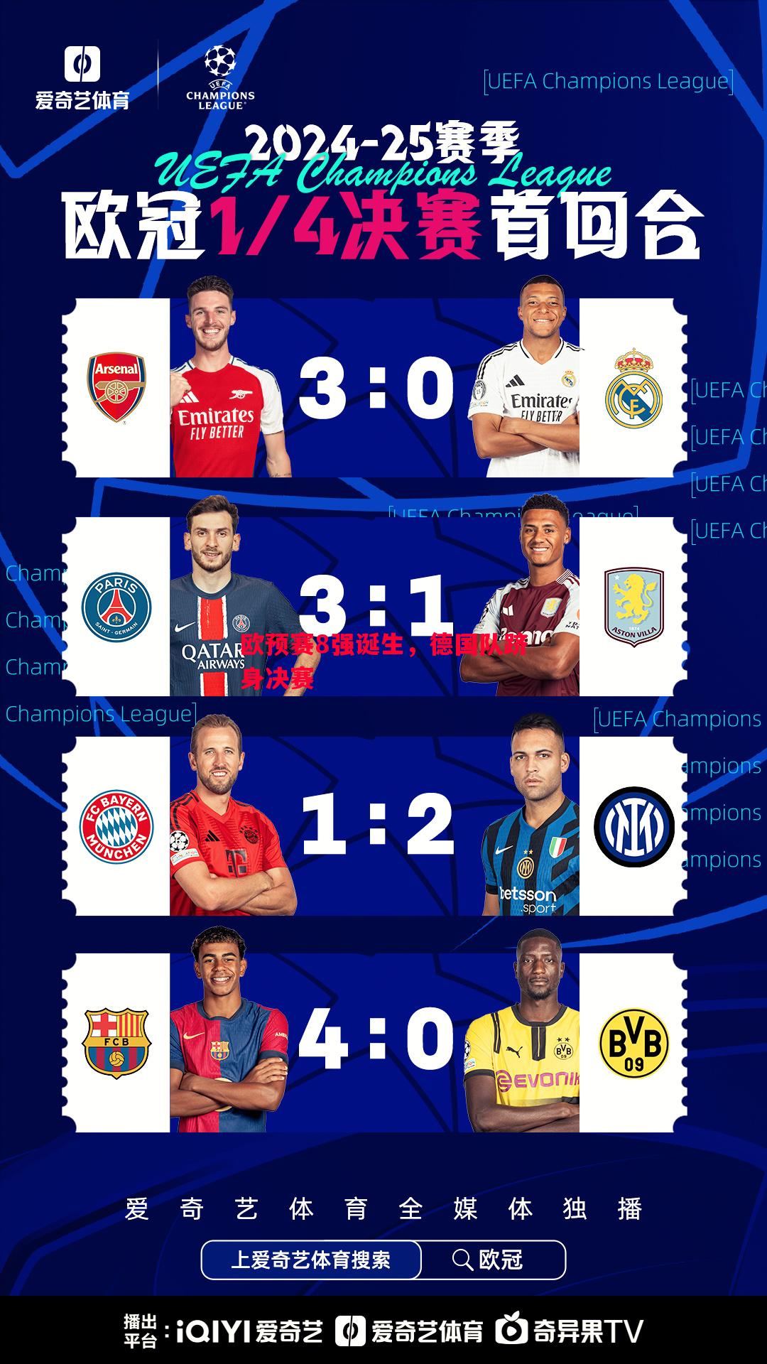 悟空体育官网-欧预赛8强诞生，德国队跻身决赛