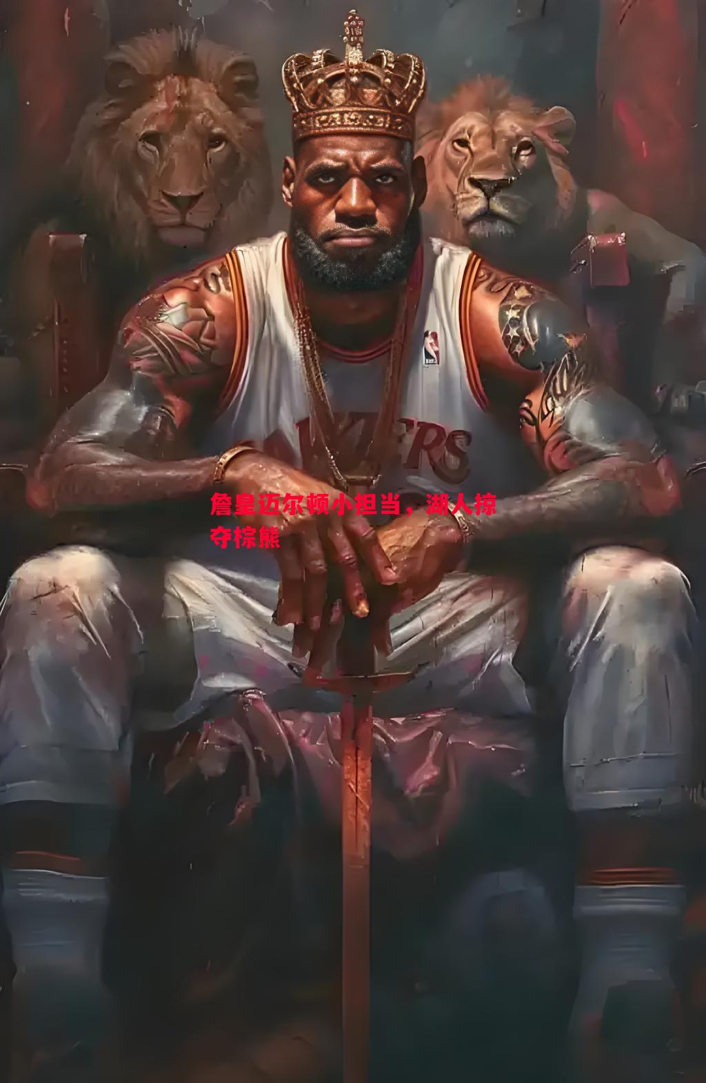 悟空体育-詹皇迈尔顿小担当，湖人掠夺棕熊